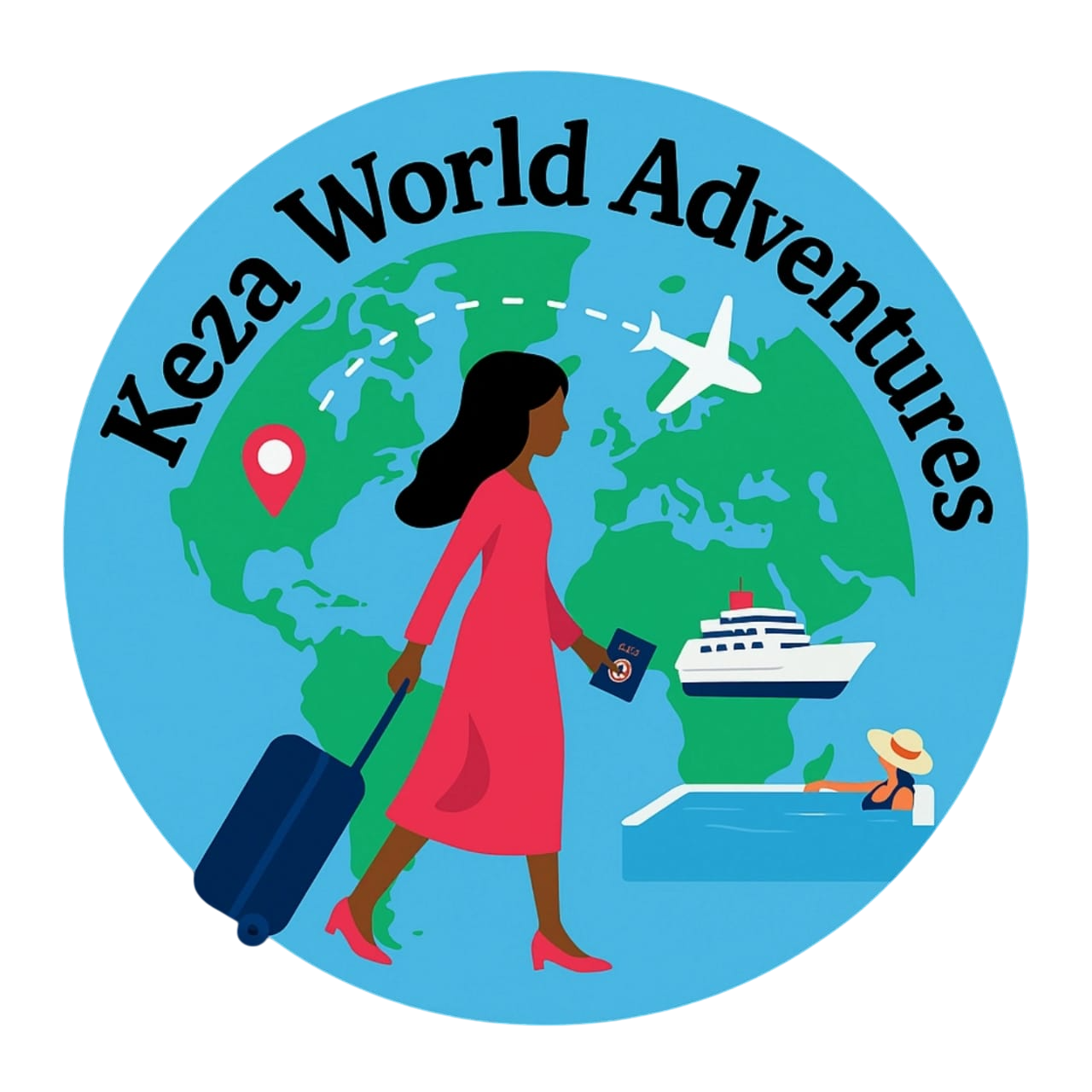 Keza World Adventures logo